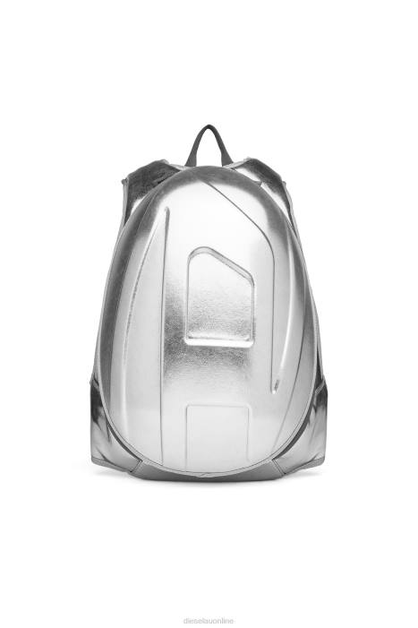 Diesel Men 1dr-pod backpack FLL0492 Accessory Silver