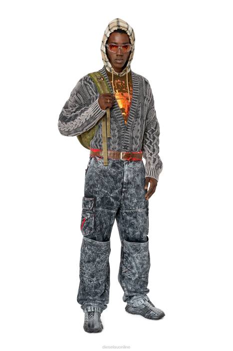 Diesel Men 1dr-pod backpack FLL0494 Accessory Military Green