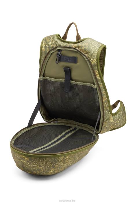 Diesel Men 1dr-pod backpack FLL0494 Accessory Military Green