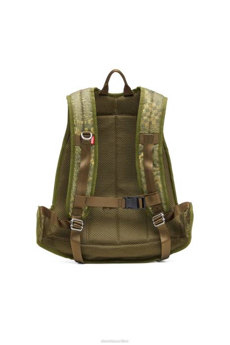 Diesel Men 1dr-pod backpack FLL0494 Accessory Military Green