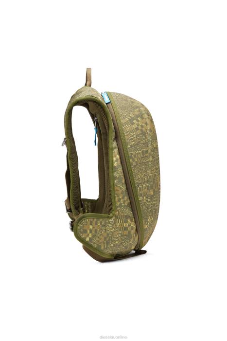 Diesel Men 1dr-pod backpack FLL0494 Accessory Military Green