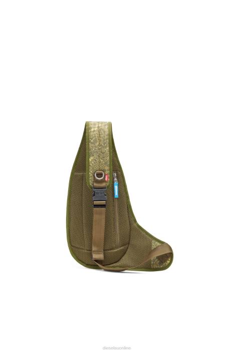 Diesel Men 1dr-pod sling bag FLL0495 Accessory Military Green