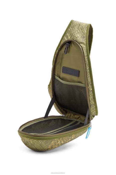 Diesel Men 1dr-pod sling bag FLL0495 Accessory Military Green