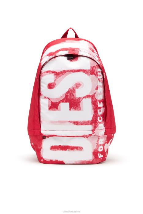 Diesel Men rave backpack x FLL0497 Accessory Red