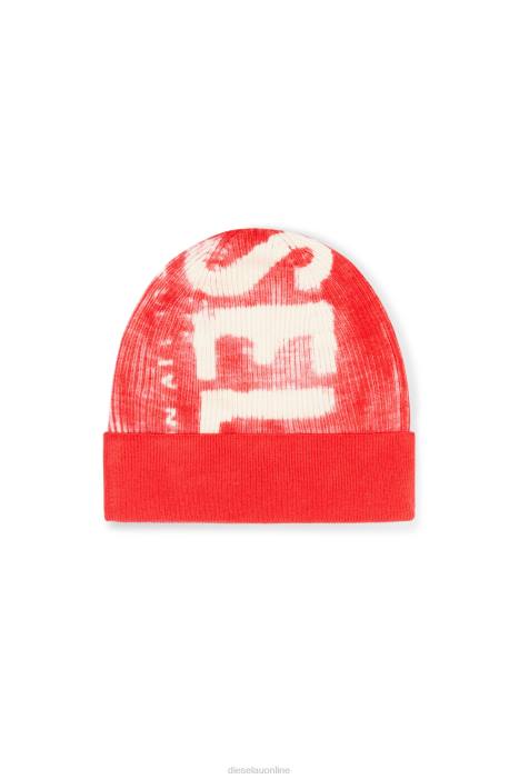 Diesel Men k-atullus-cap FLL0613 Accessory Red