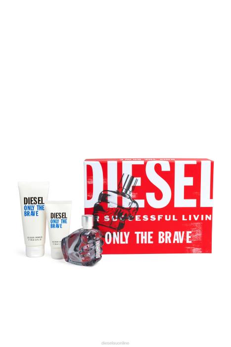 Diesel Men only the brave 75 ml gift set FLL0746 Accessory Blue
