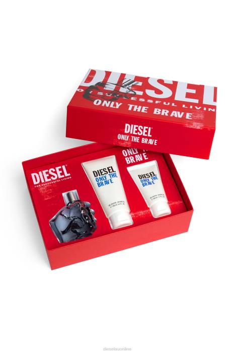 Diesel Men only the brave 75 ml gift set FLL0746 Accessory Blue
