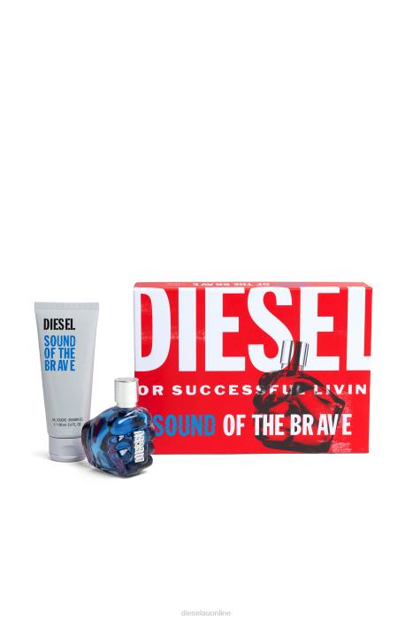 Diesel Men sound of the brave 50 ml gift set FLL0745 Accessory Blue