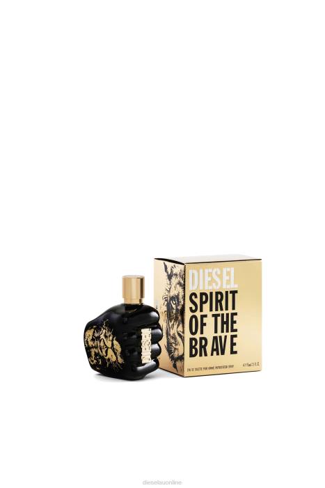 Diesel Men spirit of the brave 75ml FLL0742 Accessory Black/Gold