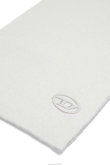 Diesel Men k-coder scarf FLL0624 Accessory White