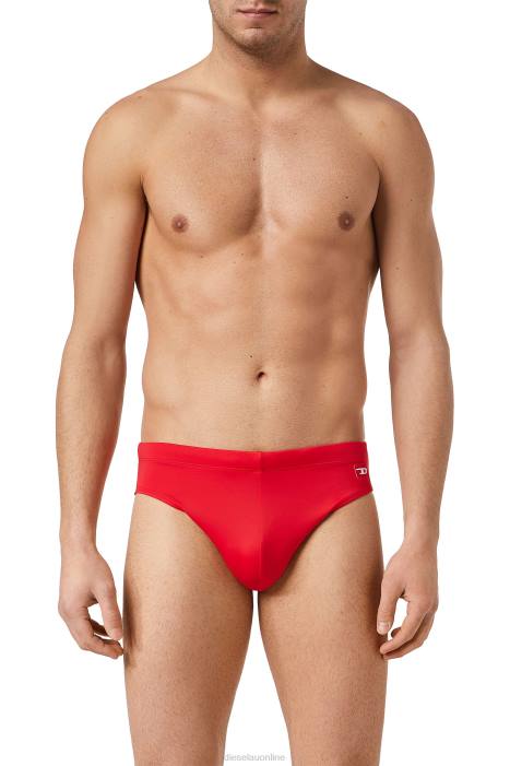 Diesel Men bmbr-jack FLL0462 Apparel Red