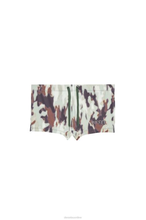 Diesel Men bmbx-brad FLL0463 Apparel Green/Black