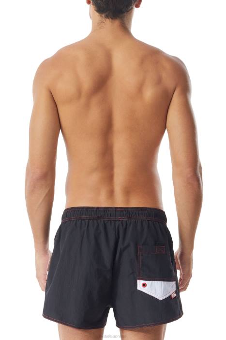 Diesel Men bmbx-caybay short calzoncini FLL0465 Apparel Black
