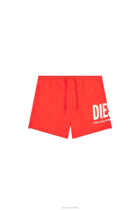 Diesel Men bmbx-nico FLL0470 Apparel Red