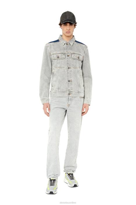 Diesel Men d-barcy-rs FLL056 Apparel Light Grey