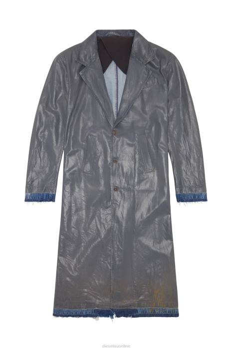 Diesel Men d-blaz-long FLL073 Apparel Grey