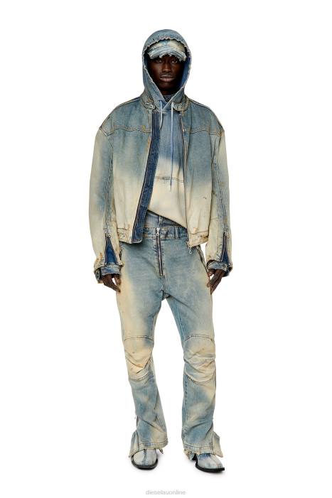 Diesel Men d-rector-fsc FLL065 Apparel Light Blue