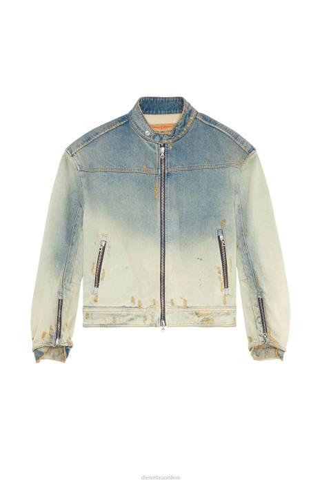 Diesel Men d-rector-fsc FLL065 Apparel Light Blue