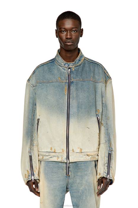 Diesel Men d-rector-fsc FLL065 Apparel Light Blue