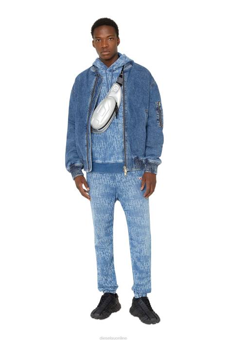 Diesel Men d-weltik FLL076 Apparel Medium blue