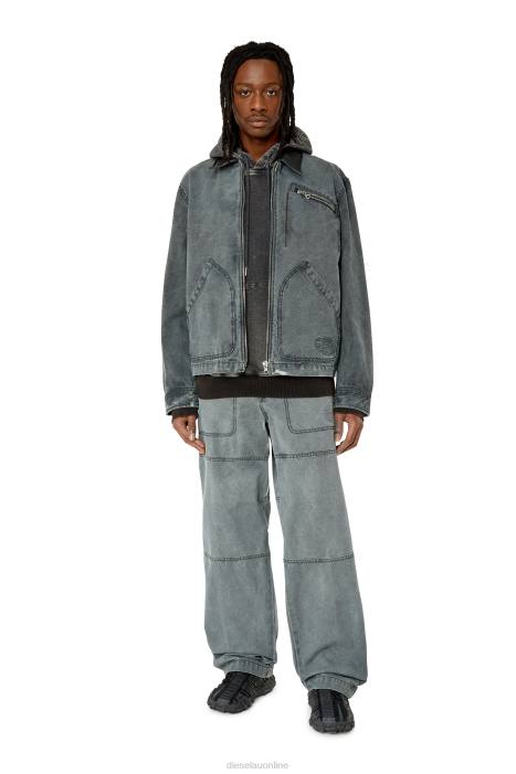 Diesel Men j-chart FLL042 Apparel Black