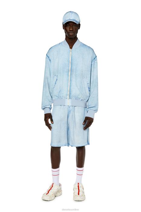 Diesel Men j-mar FLL082 Apparel Light Blue