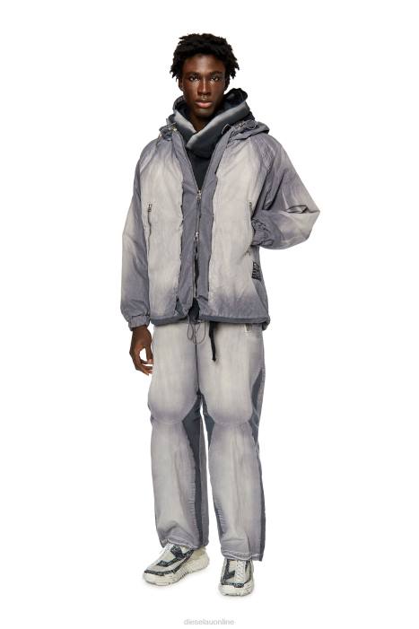 Diesel Men j-roundt-10 FLL080 Apparel Light Grey