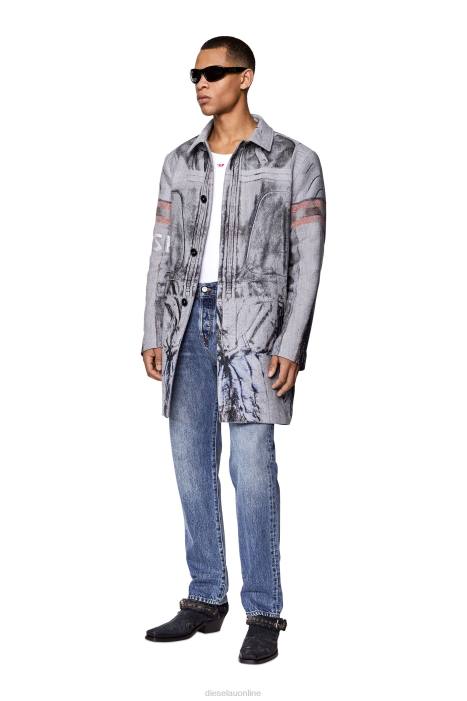 Diesel Men j-weems FLL07 Apparel Grey