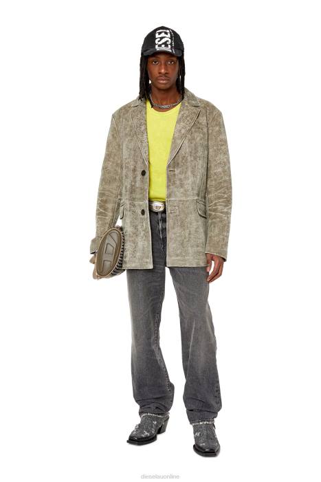 Diesel Men l-blaze FLL081 Apparel Grey