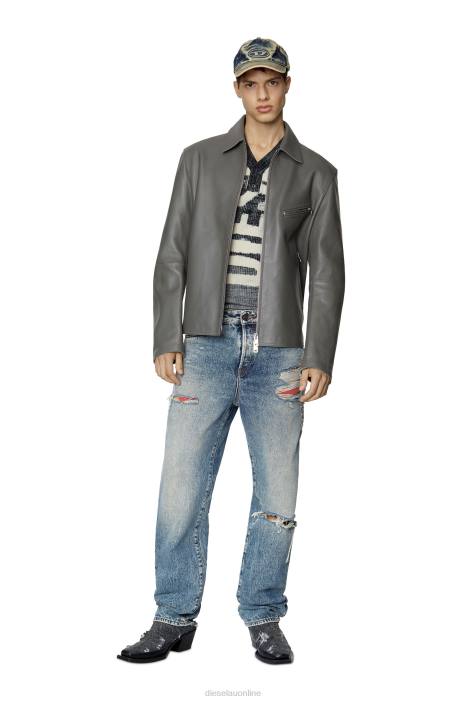 Diesel Men l-korn FLL057 Apparel Grey