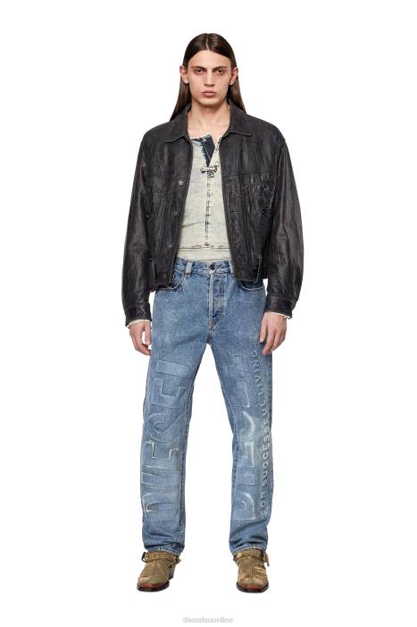 Diesel Men l-martin FLL01 Apparel Black