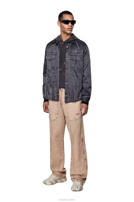 Diesel Men s-denning-wrc FLL02 Apparel Grey