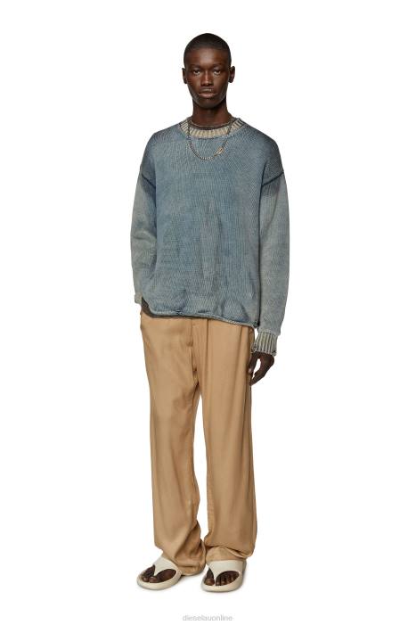 Diesel Men k-delos FLL091 Apparel Blue