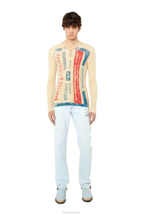 Diesel Men k-lancy FLL0118 Apparel Beige