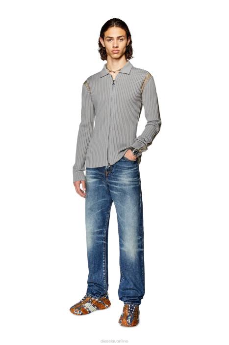 Diesel Men k-lipsi FLL094 Apparel Grey