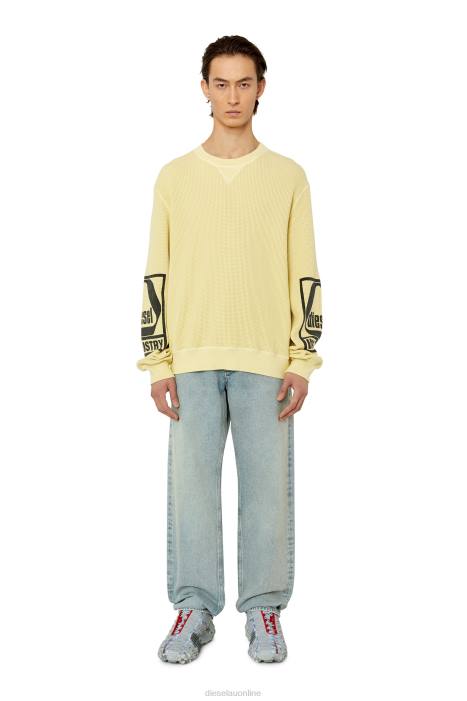 Diesel Men s-ginaffle FLL0121 Apparel Yellow