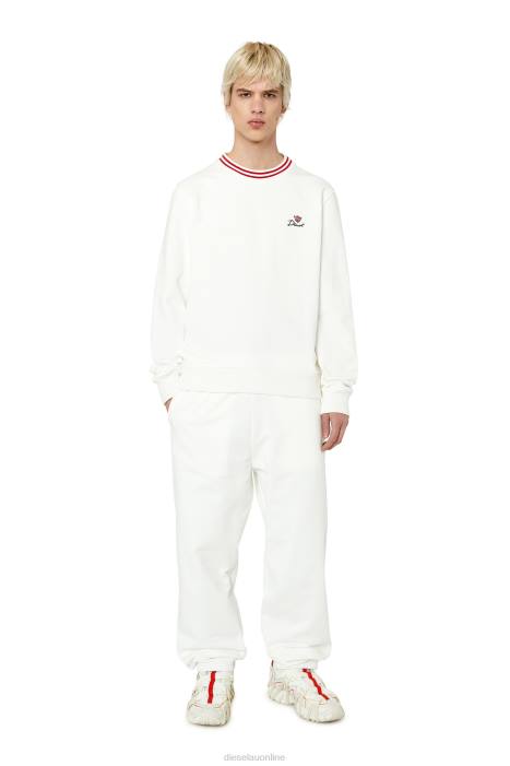 Diesel Men s-ginn-g3 FLL0119 Apparel White