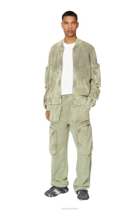 Diesel Men s-ginnet FLL099 Apparel Brown