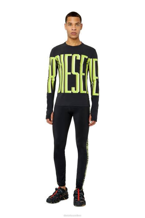 Diesel Men amsb-emmet-wt04 FLL0384 Apparel Black