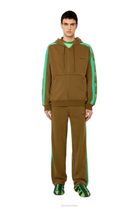 Diesel Men amsb-jager-ht33 FLL0392 Apparel Military Green