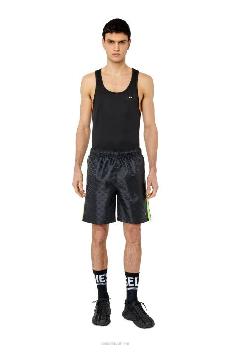 Diesel Men amwb-leslie-ht28 FLL0387 Apparel Black