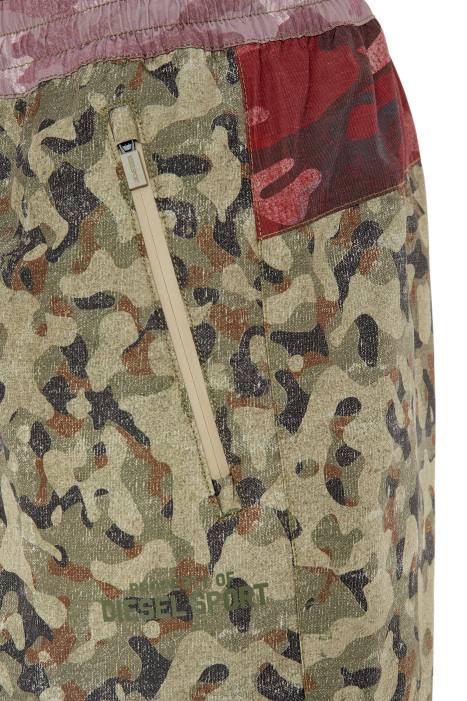 Diesel Men amwb-sifan-ht08 FLL0400 Apparel Green/Red