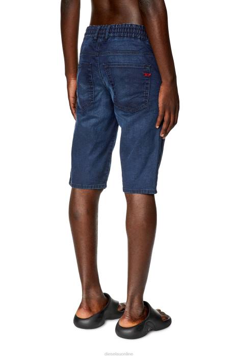 Diesel Men d-krooley-short jogg FLL0353 Apparel Dark Blue