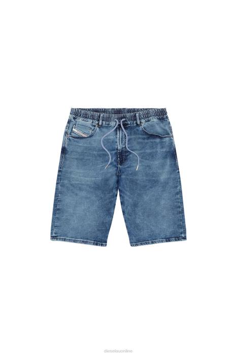 Diesel Men d-krooley-short jogg FLL0354 Apparel Medium blue