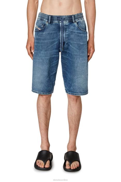 Diesel Men d-krooley-short jogg FLL0354 Apparel Medium blue