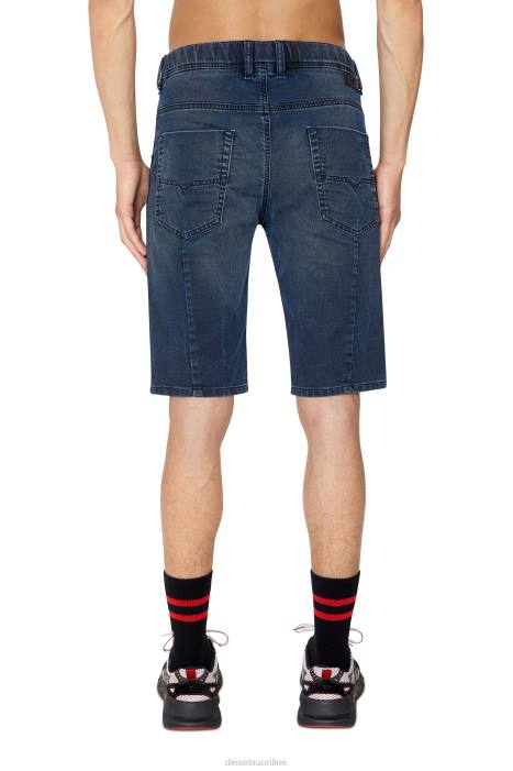 Diesel Men d-krooshort joggjeans FLL0422 Apparel Dark Blue