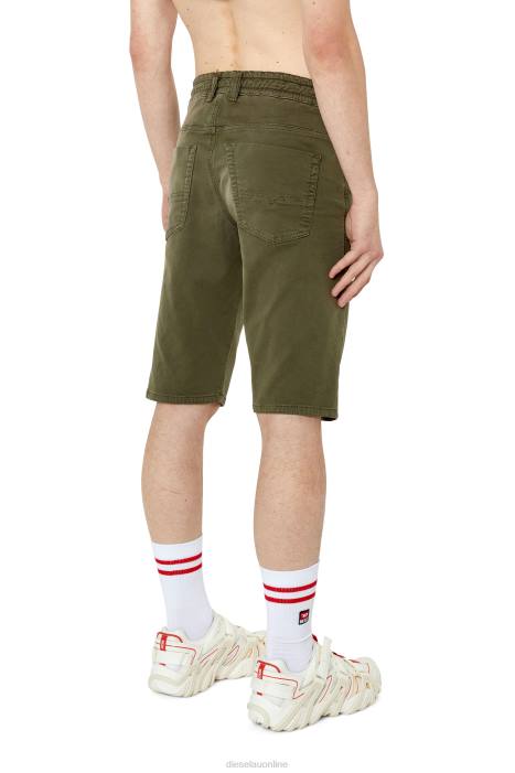 Diesel Men d-krooshort-z joggjeans FLL0370 Apparel Green