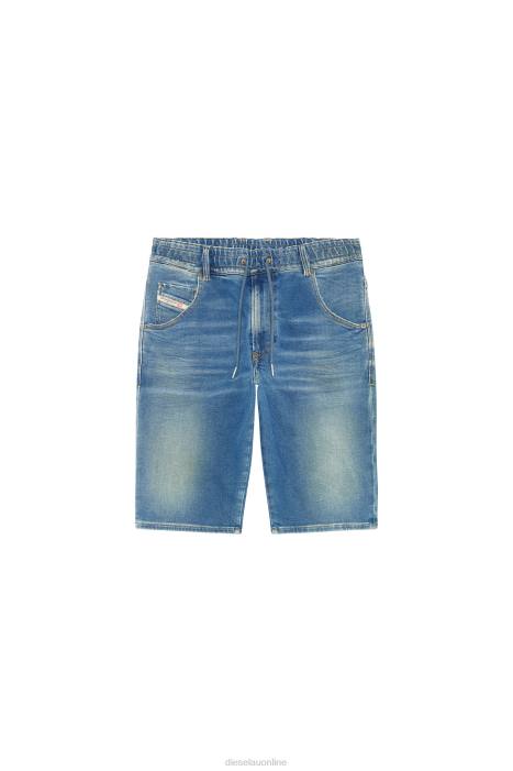 Diesel Men d-krooshort-z-t FLL0377 Apparel Medium blue