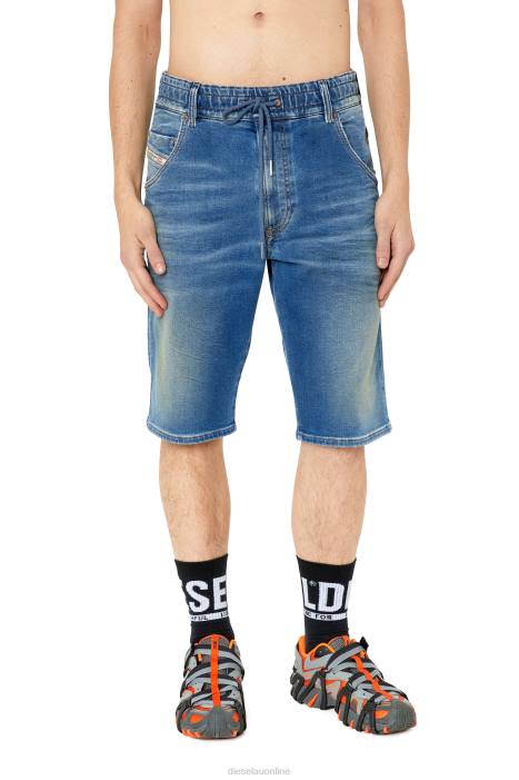 Diesel Men d-krooshort-z-t FLL0377 Apparel Medium blue