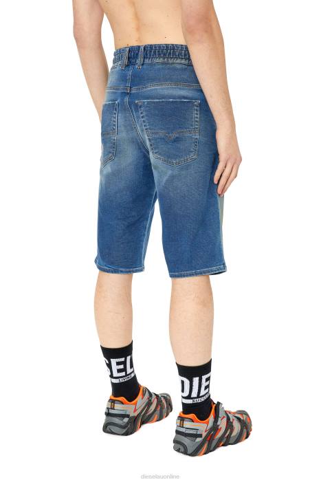 Diesel Men d-krooshort-z-t FLL0377 Apparel Medium blue
